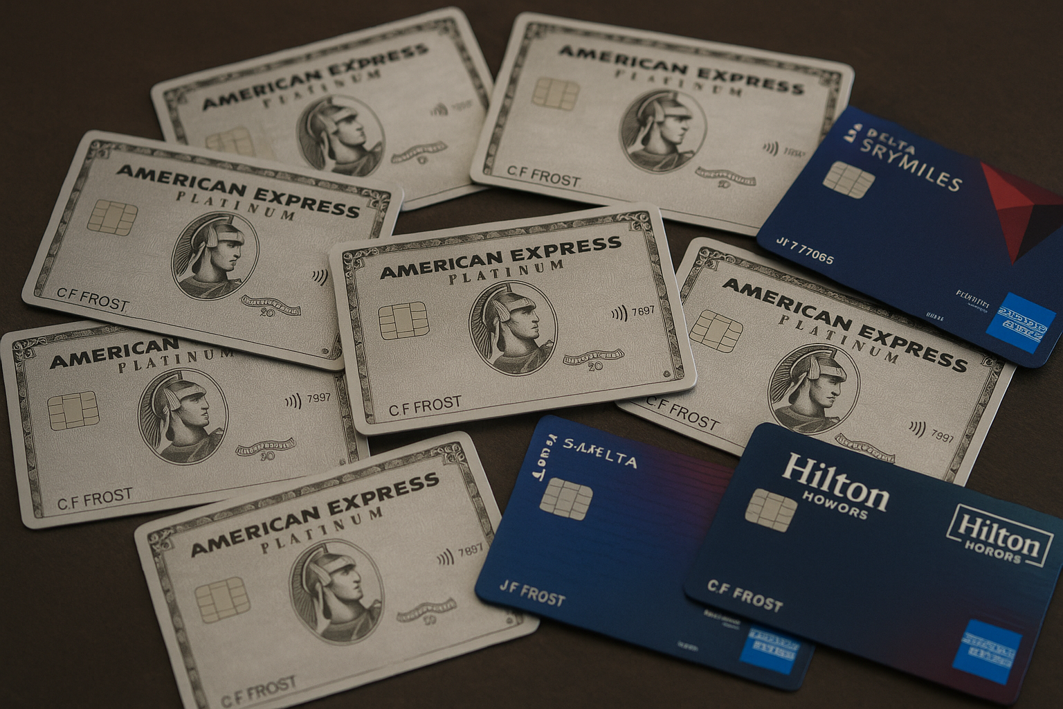 Amex 持卡数量上限（卡槽）：信用卡5张，签帐卡10张【2025.10 更新：签帐卡卡槽变成5张了？】 - 美国信用卡指南