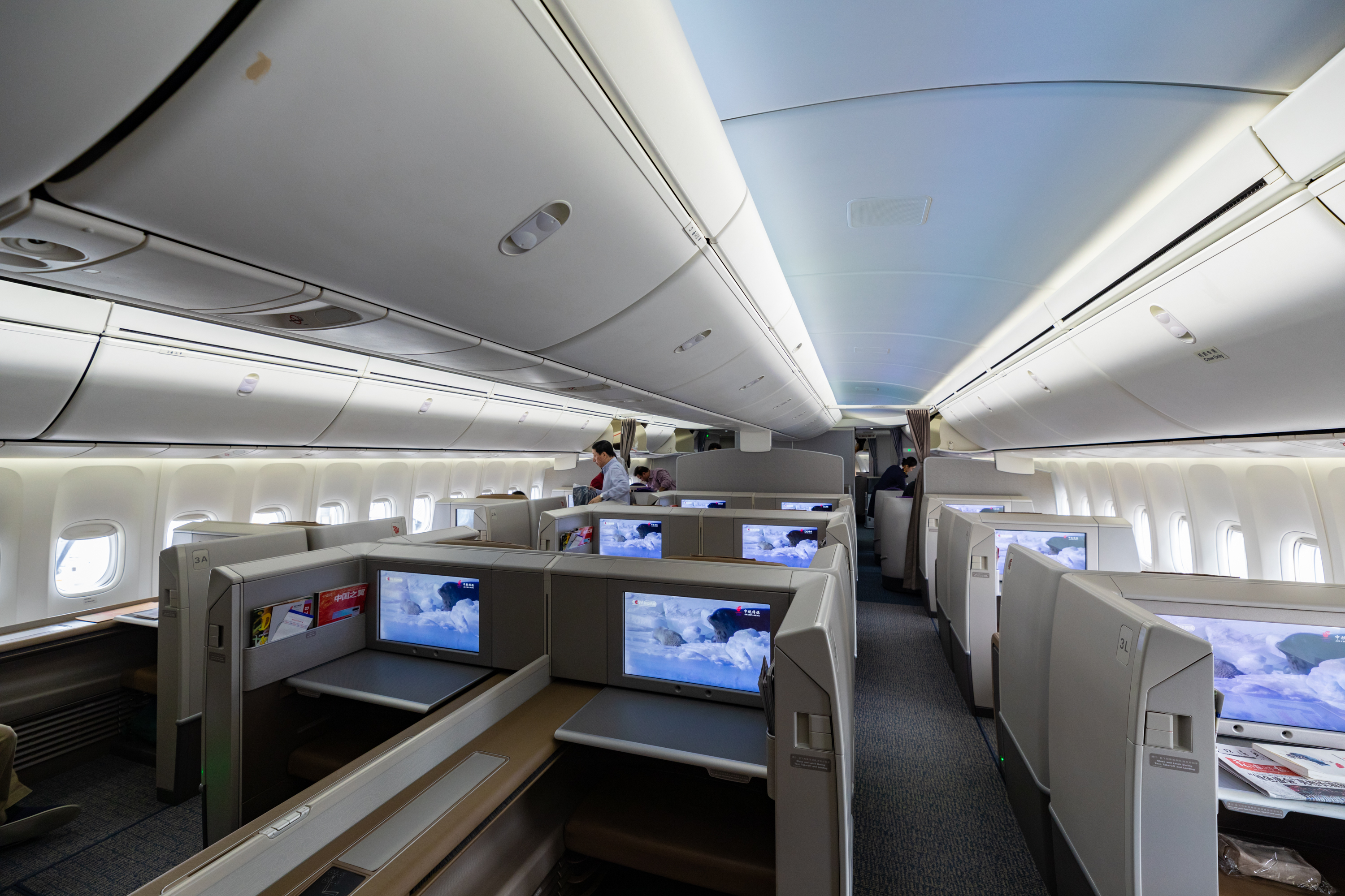 图片 终于定啦！国航8月初接首架A350 客舱美图抢先看_民航新闻_民航资源网
