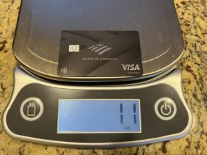 The Heaviest Credit Cards List (2022.11 Update: US Bank Shopper: 14g ...