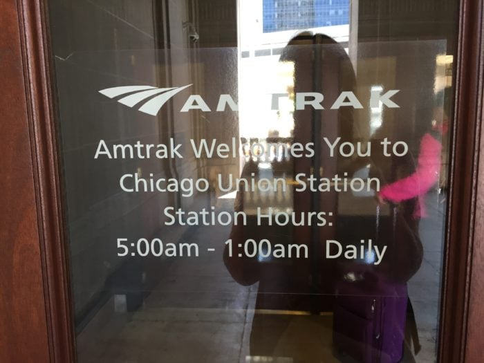 到Amtrak所在的芝加哥联合车站啦