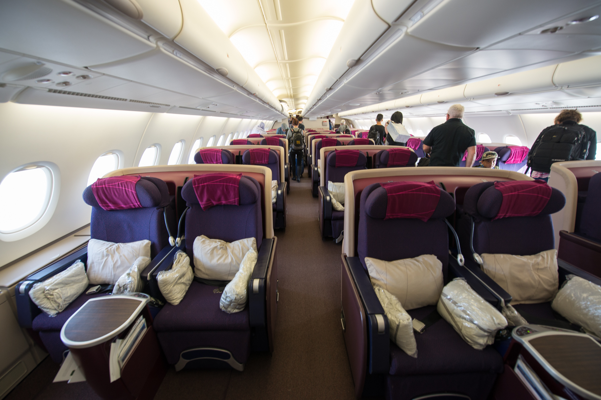 Malaysia Airlines A380 Business Class 1