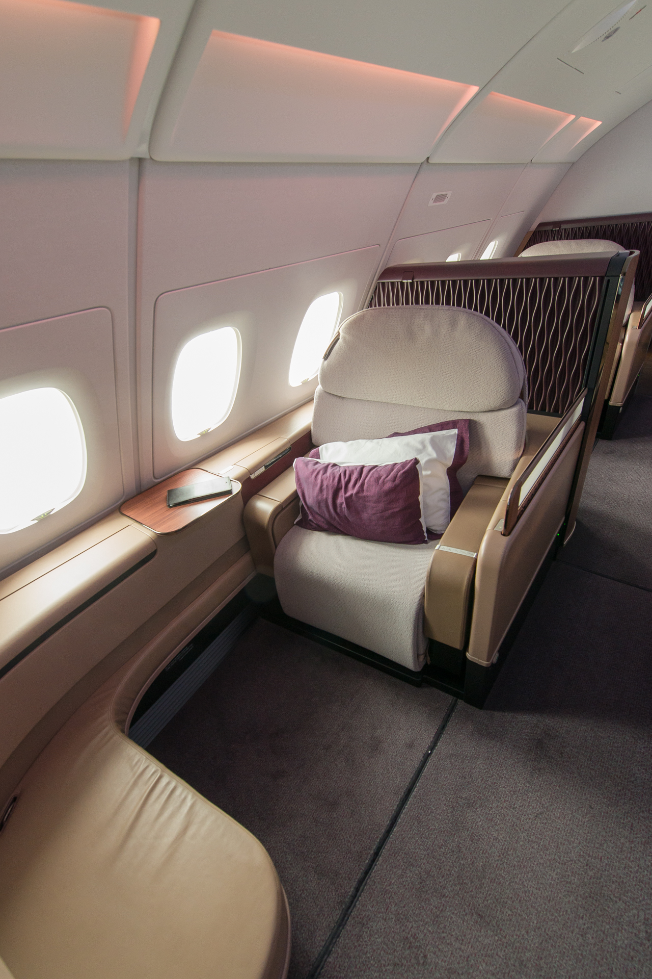 Qatar Airways A380 First Class Seat2