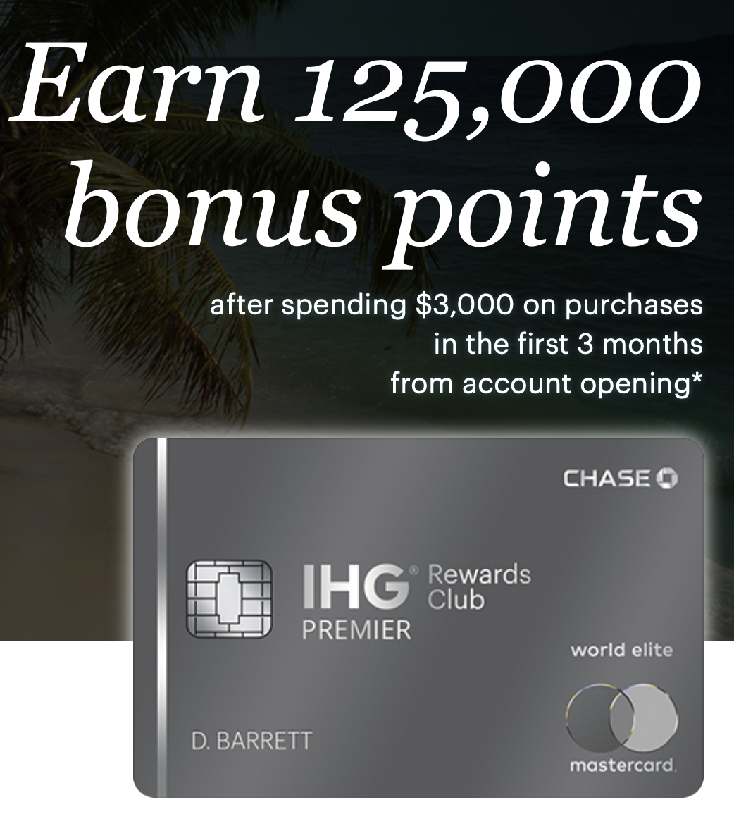 IHG® Rewards Club Premier Credit Card Review (2020.1 Update 140k Offer