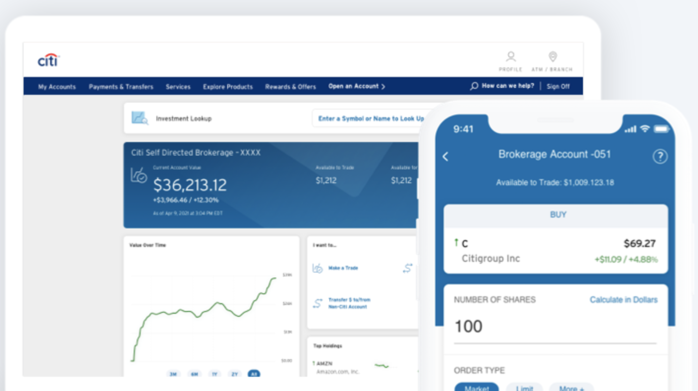 Citi Self Invest 投资账户【新产品，up to $500 开户奖励】 - 美国信用卡指南